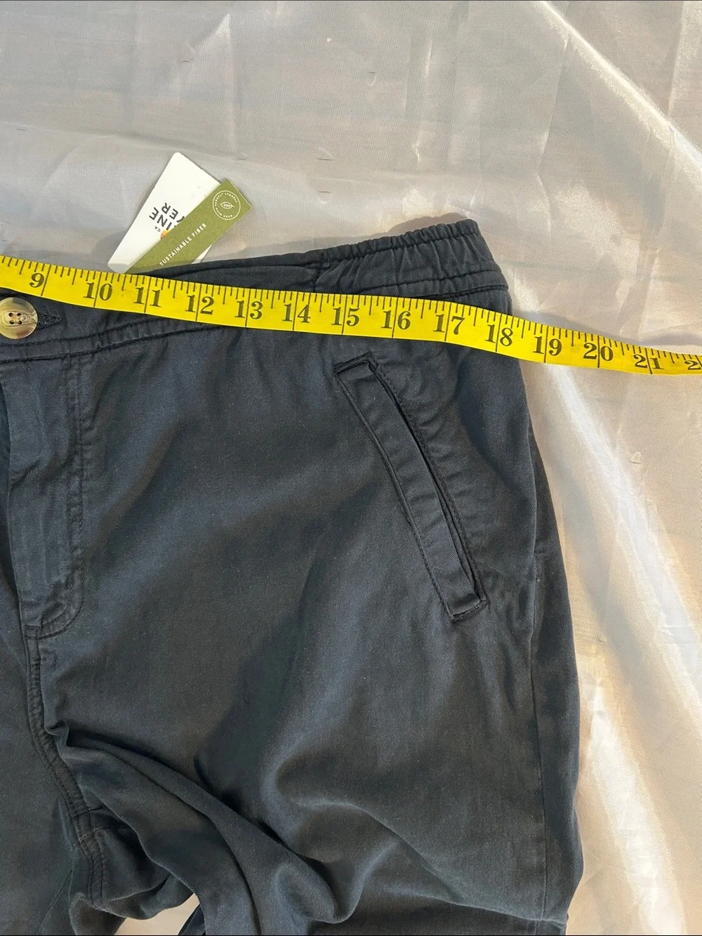 Marine Layer Men's Black Chino Pants